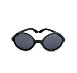 KIETLA Rozz nesraigtiniai, nesulaužomi apvalūs rėmeliai 100% UV apsauga akiniai nuo saulės vaikams nuo 2 iki 4 metų, atspalvis AUDROS ANTRACITAS