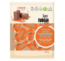 FUDGIO sūdyto karamelės skonio fondantinis saldainiukas, 150g