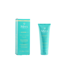 MIYA myWONDERBALM Aš riešutų drėkinamasis kremas su kokosų vandeniu, 75 ml