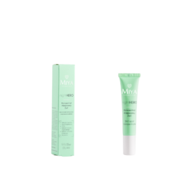 MIYA nightHERO 2in1 naktinis koncentratas nuo spuogų, kapiliarų ir netobulumų, 15 ml