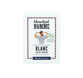 BLONDEPIL HOMME 100% natūralūs kvepalai vyrams su citrusinių vaisių aromatu, BLANC, 50 ml