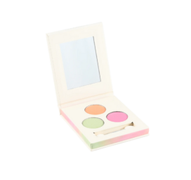 NAMAKI 100% natūrali akių šešėlių paletė vaikams Pavasaris, 3 atspalviai dėžutėje