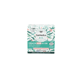SANAKA ekologiškas senėjimą stabdantis dieninis kremas su hialurono rūgštimi, CBD ir kanapių aliejumi, 50 ml