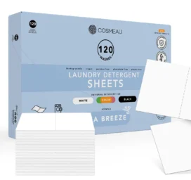 COSMEAU biologiškai skaidomos skalbimo juostelės SEA BREEZE, 120 naudojimų