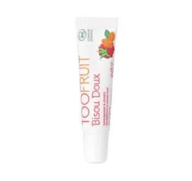 TOOFRUIT organinis tonuotas, apsauginis ir drėkinamasis lūpų balzamas vaikams "Pearly Pink", 10 ml