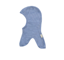 DILLING 100% merino vilnos balaklava MĖLYNAS MELANŽAS, dydis 98-128