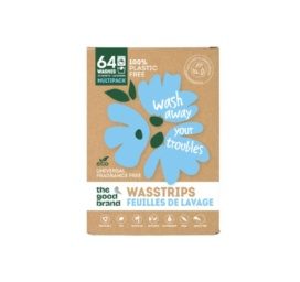 THE GOOD BRAND biologiškai skaidomos skalbimo juostelės 64 skalbimai, bekvapės