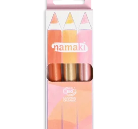 NAMAKI Blizgantys makiažo pieštukai Sunshine, 3 vnt.