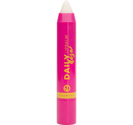 DAILY DOSE Maitinantis ir drėkinantis lūpų balzamas su ricinos aliejumi ir sviestmedžio sviestu, atspalvis ARI