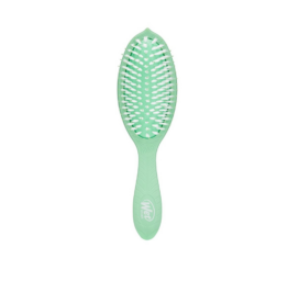 WETBRUSH Go Green biologiškai suyrantis plaukų šepetys su arbatmedžio aliejumi
