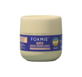 FOAMIE® koncentruotas drėkinamasis šampūnas su peptidais ir fermentuotu ryžių vandeniu, 80g