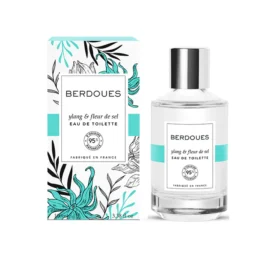BERDOUES Saulėtos ir priklausomybę sukeliantys ylang-ylang žiedai ir Fleur de Sel eau de toilette, 100ml