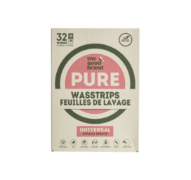 THE GOOD BRAND suiramos skalbimo juostelės su gaiviu gėliniu Spring Breeze kvapu, 32 vnt.