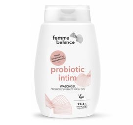 FEMME BALANCE® Intymiosios Higienos Prausiklis su Probiotikais, 200ml