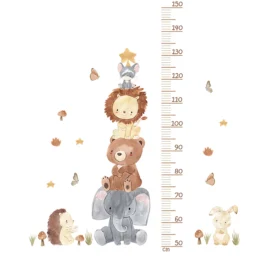 SIPO vaikų kambario sienų lipdukai, Gyvūnų piramidė