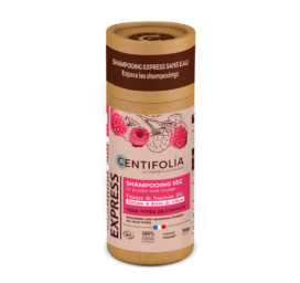 CENTIFOLIA sausasis šampūnas „Express“ su aviečių ekstraktu, 30 g