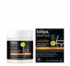 TOLPA Dermo Body Cellulite intensyvus naktinis anticeliulitinis kremas, 250 ml
