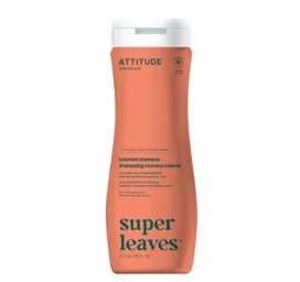 Attitude Super Leaves Colorlast šampūnas su granatų ekstraktu ir avokadų aliejumi, 473ml