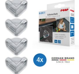 REER permatomi kampų apsaugai, 4 vnt.