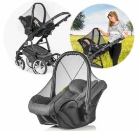 REER BiteSafe uodų tinklas kūdikių automobilinei kėdutei