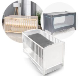 REER BiteSafe tinklelis nuo uodų vaikų ir kelioninėms lovelėms, baltas