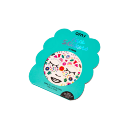 OMY odai draugiškos ir daugkartinio naudojimo veido lipdukai Gėlės, 85 vnt.