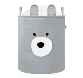 SIPO Premium žaislų saugojimo krepšys su raišteliu Meška, 63 L