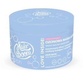 BIELENDA HairBoom O3ZON atkuriamoji ir rūpestinga plaukų kaukė, 225ml