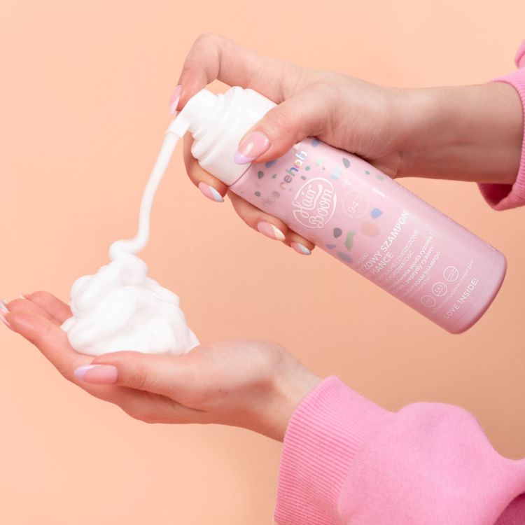 BIELENDA HairBoom Rice Rehab fermentuoto ryžių vandens šampūnas jautriai galvos odai, 400 ml - Image 3