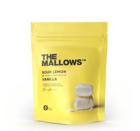 THE MALLOWS zefyrai Rūgšti citrina ir vanilė, 80 g