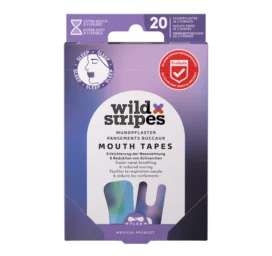 WILD STRIPES miego juosta burnai gerinti, 20 vnt.