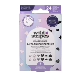 WILD STRIPES Holo Clear Kovos su spuogais pleistrai su salicilo rūgštimi, 20 vnt.