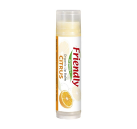 FRIENDLY ORGANIC lūpų balzamas Citrus, 4.25 g