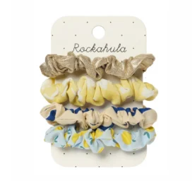ROCKAHULA Kids Lemon Drop plaukų surišimo gumytės, 4 vnt.