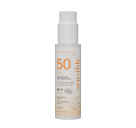 ALPHANOVA Sensitiv+ lõhnavaba väga kõrge taluvudega 100% orgaaniline päikesesprei SPF 50+, 100g