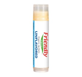 FRIENDLY ORGANIC drėkinamasis lūpų balzamas be kvapo, 4,25 g