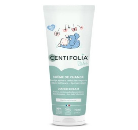 CENTIFOLIA Kūdikio vystyklų zonos švelnus apsauginis kremas, turintis 10% cinko oksido ir alavijo, 75 ml