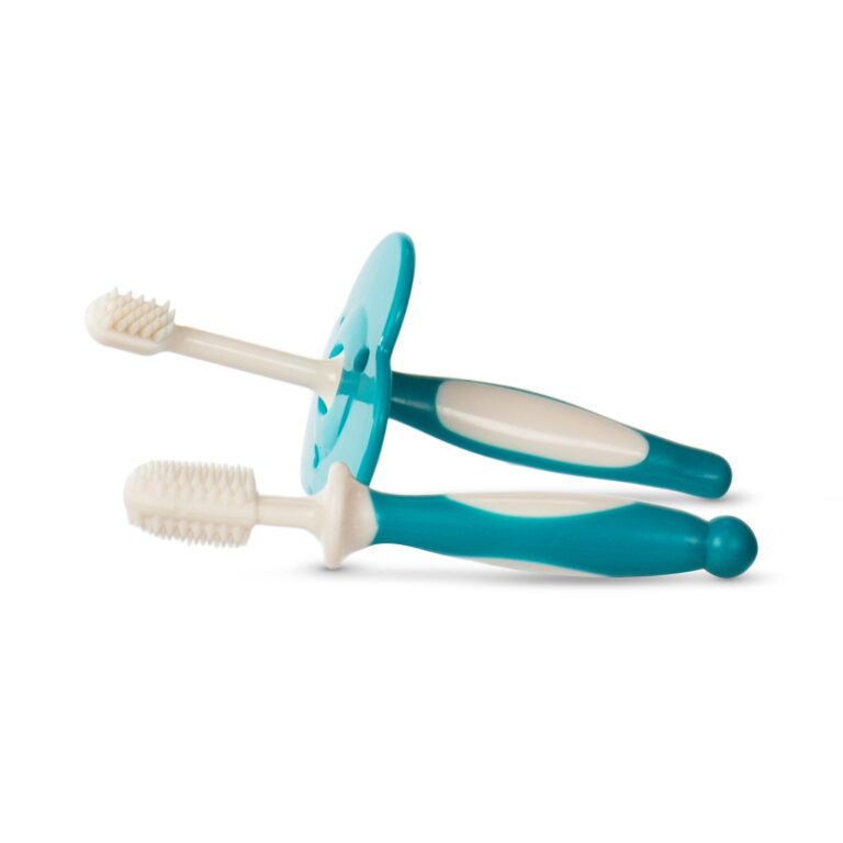 BABOO® dantų šepetėlių rinkinys su dantenų masažuokliu, nuo 6 mėn. - Image 4