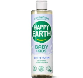 HAPPY EARTH kūdikių ir vaikų vonios putos kūdikiams ir vaikams, 300 ml