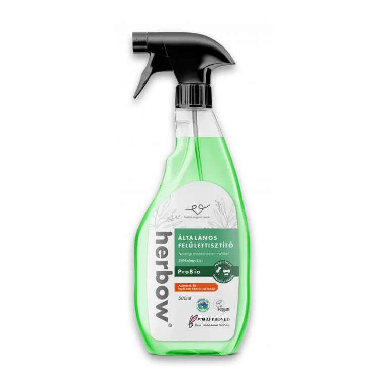 HERBOW probiotinis universalus valiklis su žaliųjų obuolių kvapu, 500 ml