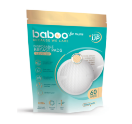Baboo® Classic vienkartiniai įklotai į liemenėlę žindymui, 60 vnt.