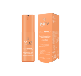 MIYA peachPERFECT švytėjimą suteikiantis veido kremas su morkų aliejumi ir žaliosios arbatos lapų vandeniu, 50 ml