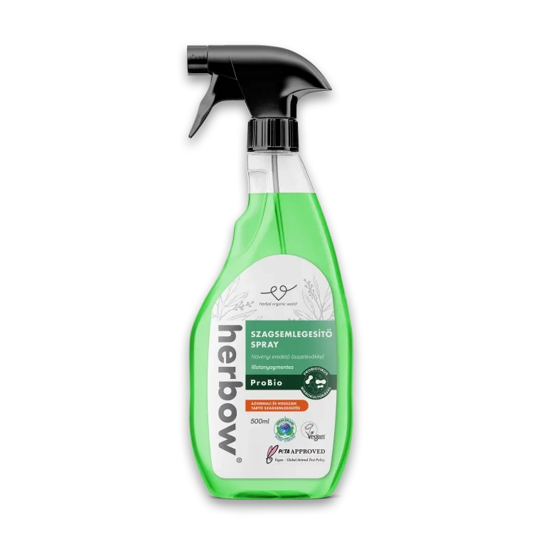 HERBOW probiotinis kvapų neutralizatorius, ilgalaikis gaivumas iki 7 dienų, 500 ml