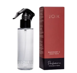 JOIK vandens pagrindo kambarių ir tekstilės purškiklis „Blackberry & Rose Noir“, 150 ml