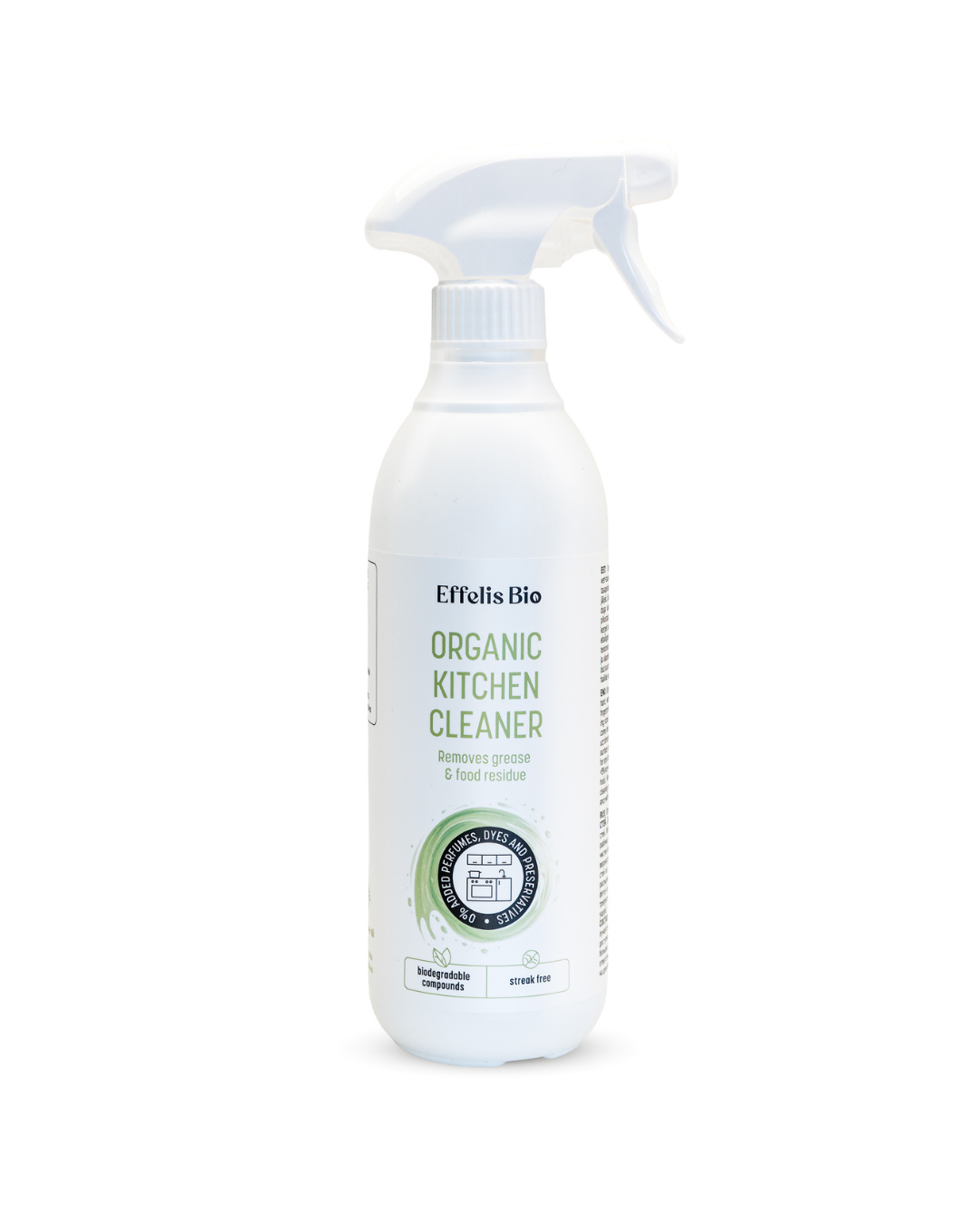 EFFELIS BIO ekologiškas virtuvės paviršių valiklis, 500 ml