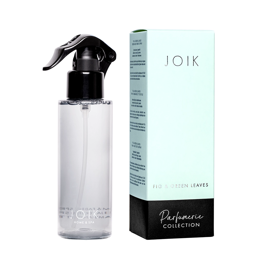 JOIK vandens pagrindo kambarių ir tekstilės purškiklis „Fig & Green Leaves“, 150 ml