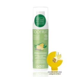 Toofruit „Mousticool“ ECOCERT sertifikuotas kvapnus kūno purškiklis su levandų ir citrinų aliejumi, nuo 3 metų, 100 ml