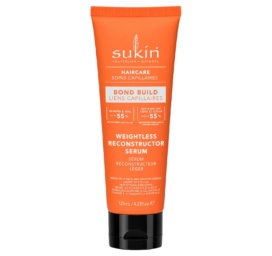SUKIN Bond Build atkuriamasis serumas sausiems ir pažeistiems plaukams, 125 ml