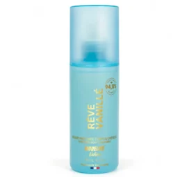 BORN TO BIO „Rêve Vanillé“ kūno ir plaukų dulksna su rožių, rabarbarų ir vanilės aromatu, 150 g