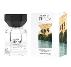 HOUSE OF THEOM Savanna Heat parfumuotas vanduo su juodųjų serbentų, bergamočių ir muskuso natomis, 75 ml